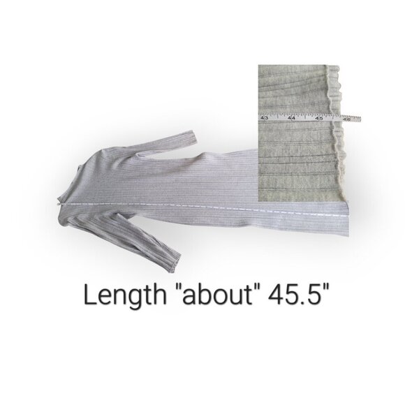 Textured Column Sweaterdress Anthropologie Large Petite Neutral Business Casual - Picture 10 of 13